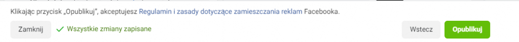 publikacja reklamy facebook dpa