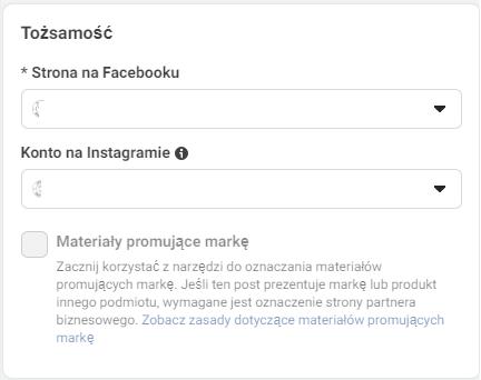 tozsamosc w dynamic facebook ads