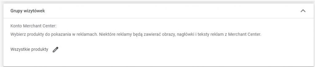 wizytowki performance max